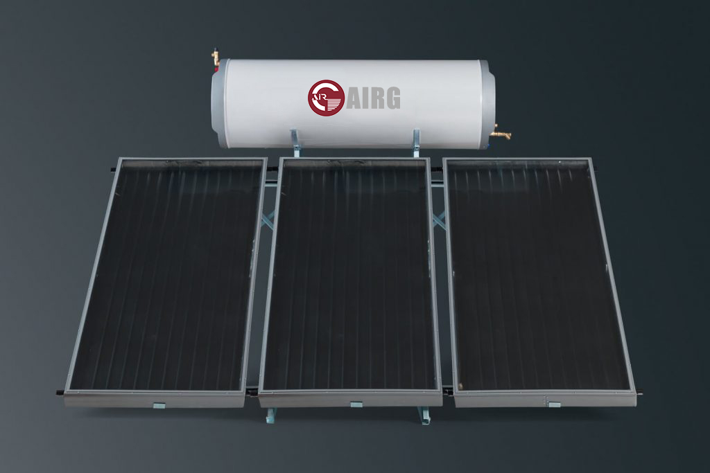 Chauffe-eau solaire Thermosiphon 2 capteur + ballon 300 litres circuits  fermés